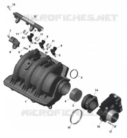 01- ROTAX - Air Intake Manifold And Throttle Body