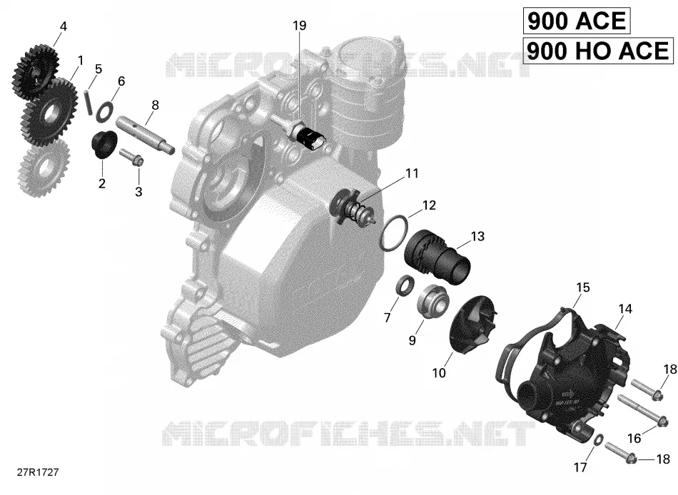 Engine Cooling - 900-900 HO ACE