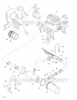 Engine Support And Muffler