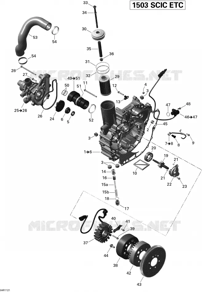 PTO Cover And Magneto