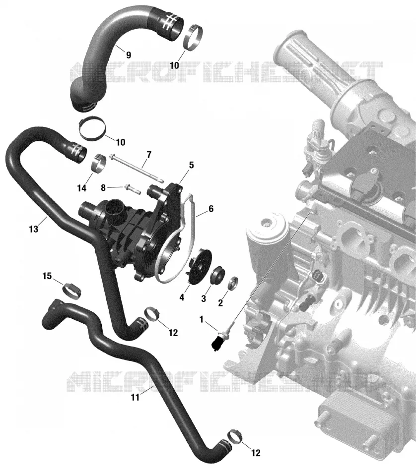 01- ROTAX - Refroidissement Moteur