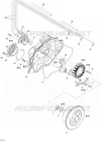 Magneto And Oil Pump