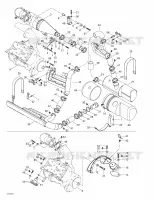 Engine Support And Muffler
