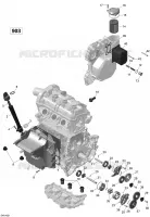 Engine Lubrication - 900-900 HO ACE