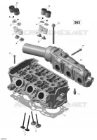 Cylinder Head - 900-900 HO ACE