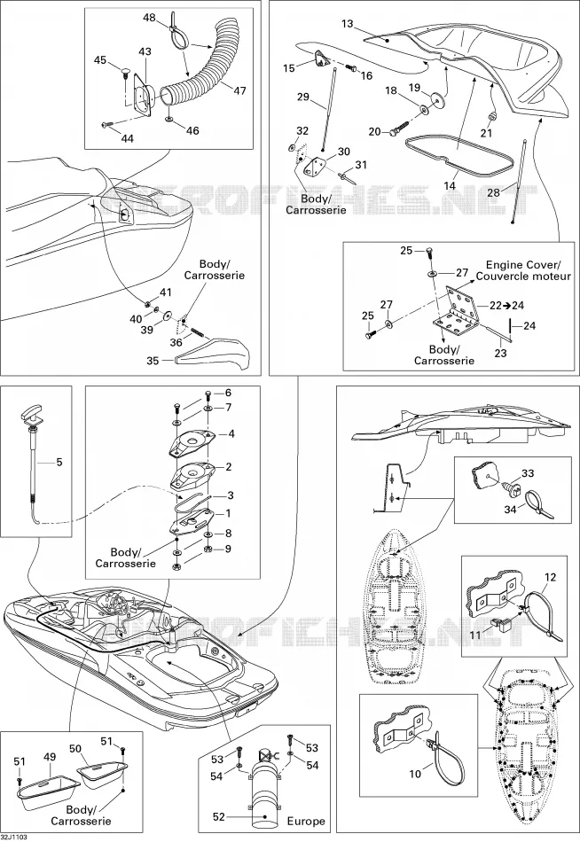 Engine Compartment And Accessories