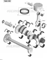 Crankshaft, Pistons And Balance Shaft
