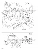 Engine Support And Muffler