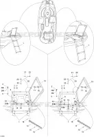 Ladder, Front and Rear