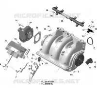 Air Intake Manifold And Throttle Body