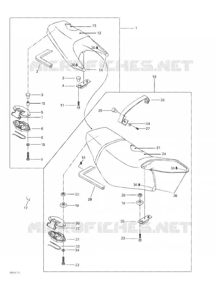 Seat And Engine Cover