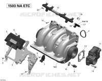 Air Intake Manifold And Throttle Body 2_Sea-Doo