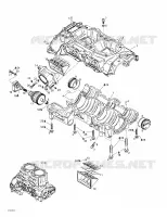Crankcase, Rotary Valve