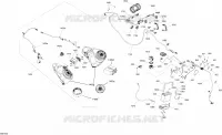 Electrical System Engine 1500 HO ACE - Except Package LTD