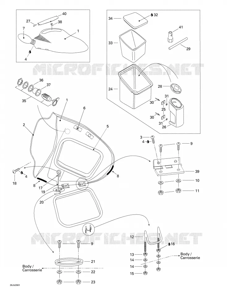 Front Storage Compartment