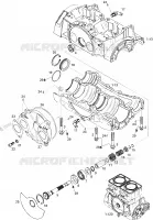 Crankcase And Rotary Valve