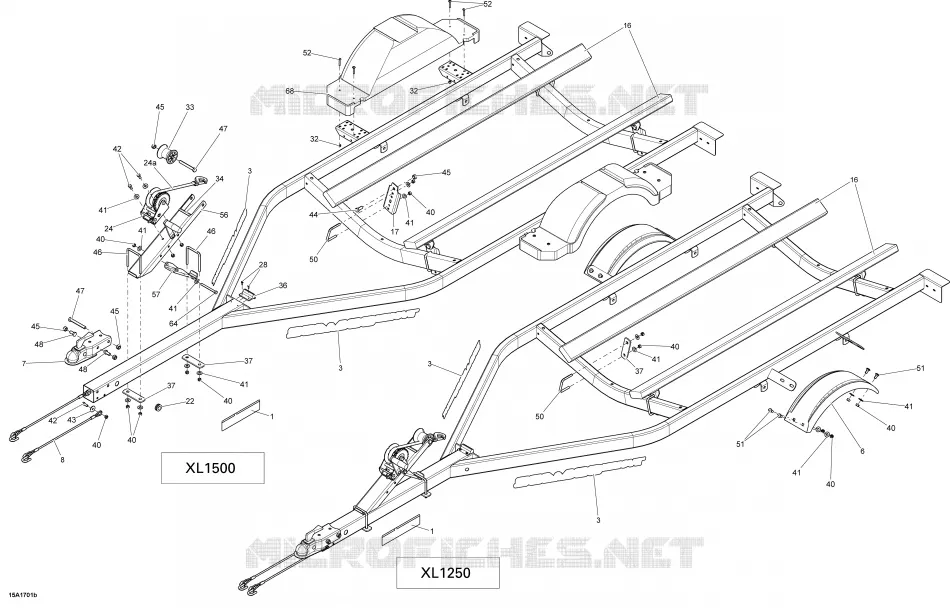 Frame XL1500, XL1250