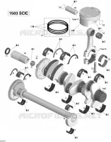 Crankshaft, Pistons And Balance Shaft