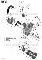 PTO Cover And Magneto - 155 Model With Suspension