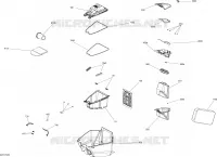Storage Compartments - Model without Suspension