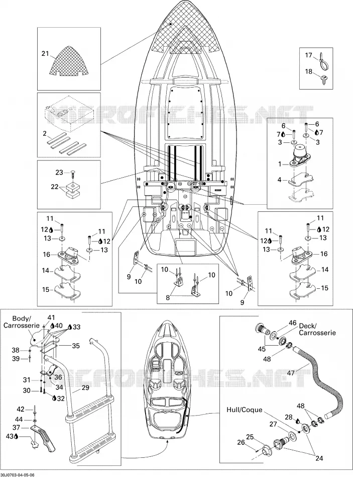 Lower Hull And Ladder