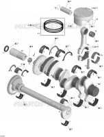 Crankshaft, Pistons And Balance Shaft