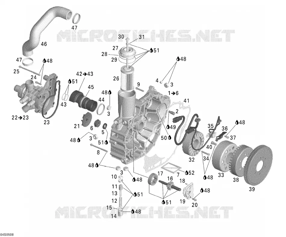 PTO Cover And Magneto