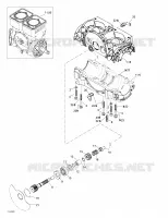 Crankcase, Rotary Valve