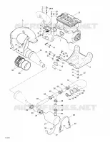 Engine Support And Muffler