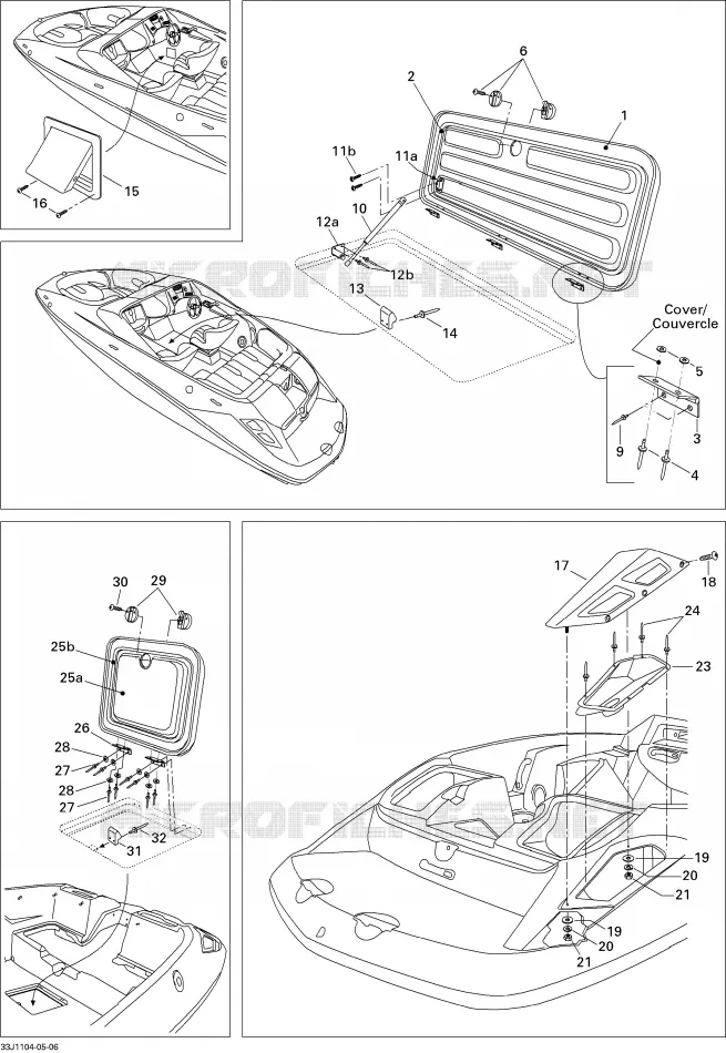 Central Cover And Accessories