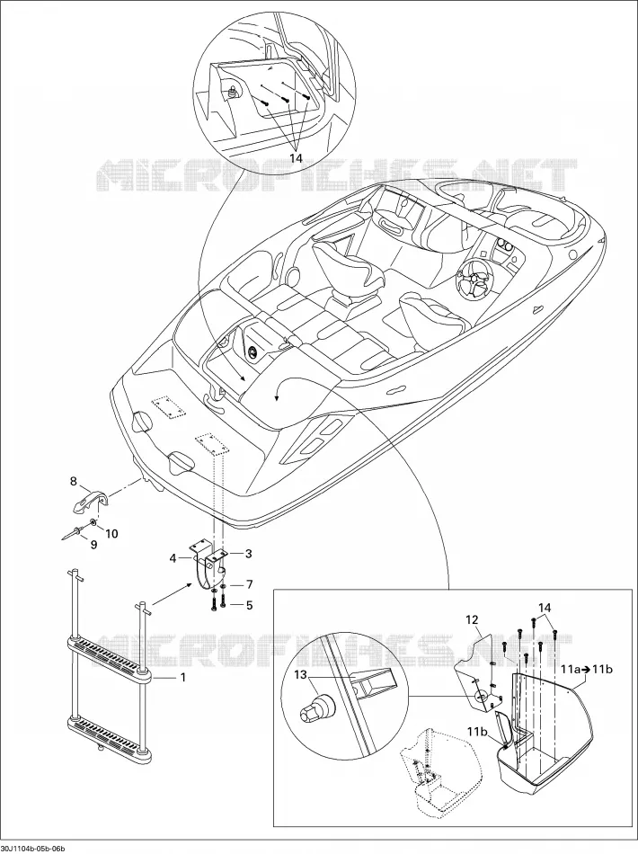 Lower Hull And Ladder