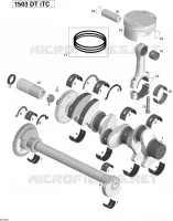 Crankshaft, Pistons And Balance Shaft _02R1528