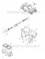 Crankcase, Rotary Valve