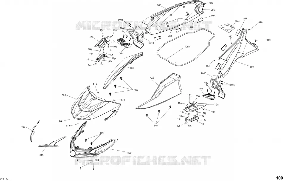 Body Front Part - GTX Package STD