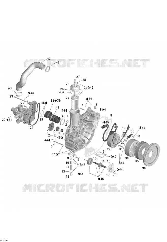 PTO Cover And Magneto 1