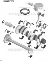 Crankshaft, Pistons And Balance Shaft