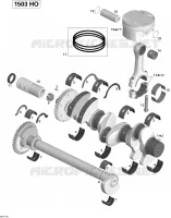 Crankshaft, Pistons And Balance Shaft