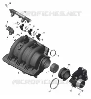01- ROTAX - Air Intake Manifold And Throttle Body