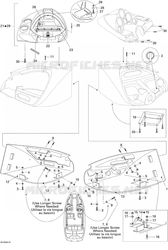 Front Console And Glove Box