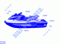 Decals   B for Sea-Doo WAKE PRO 2016