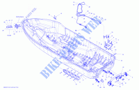 Hull for Sea-Doo GTX LIMITED iS 260 (18CA/18CB) iS:SUSPENSON INTELLIGENTE 2012