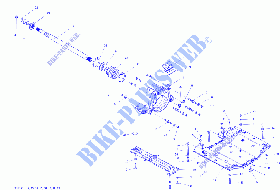 Propulsion for Sea-Doo RXT 260 RS (17CA/17CB) 2012