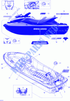 Decals for Sea-Doo GTX LIMITED iS 260 (iS:SUSPENSON INTELLIGENTE) 2010