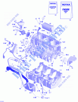 Engine Block for Sea-Doo GTX 4-TEC LIMITED SCIC 2005