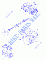 Crankcase, Rotary Valve for Sea-Doo GTS 5520/5521 2001