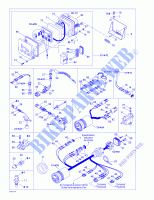 Electronic Module And Electrical Accessories for Sea-Doo GTX RFI 5524/5525/5553/5555 ( FUEL INJECTION ) 2001