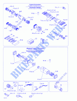 Typical Electrical Connections for Sea-Doo GTX RFI 5524/5525/5553/5555 ( FUEL INJECTION ) 2001