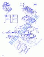 Cylinder, Exhaust Manifold (787)  SPX 5838/5839 seadoo-watercraft 1998 SPX 5838/5839 img_2