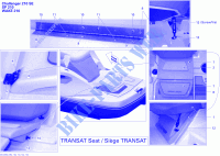 Seat TRANSAT for Sea-Doo 00- Model Numbers 2012