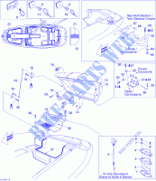 Engine Compartment And Accessories for Sea-Doo 00- Model Numbers 2010